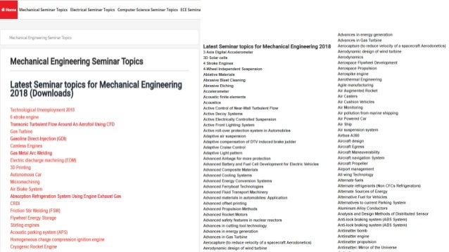 cse technical seminar topics ppt Latest seminar topics and full reports with ppt, pdf and doc mech.
