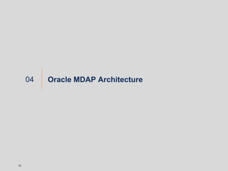 Oracle MDAP Architecture04
10
 