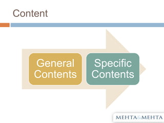 Content
General
Contents
Specific
Contents
 