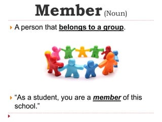 Citizenship and Education Social Studies Vocabulary Cards | PPTX