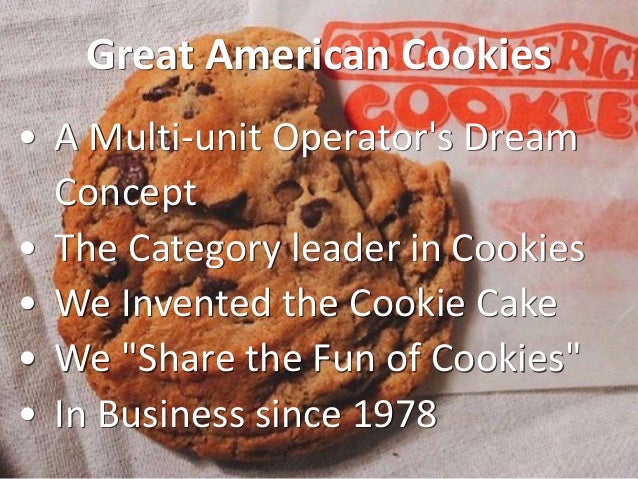 great american cookies and