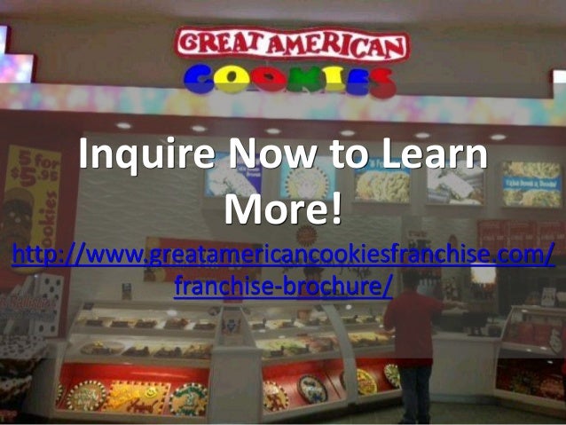 Great American Cookies Franchise Opportunity Available in