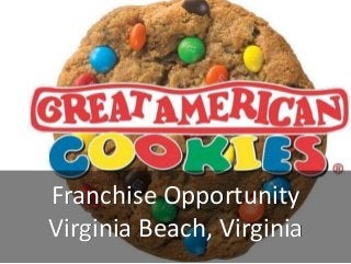 Franchise Opportunity
Virginia Beach, Virginia
 