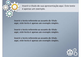 Slide Solution: Engrenagens