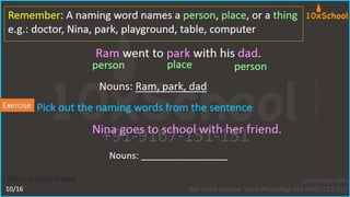 Grade 2: Naming Words