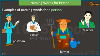 Grade 2: Naming Words