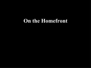 On the Homefront 