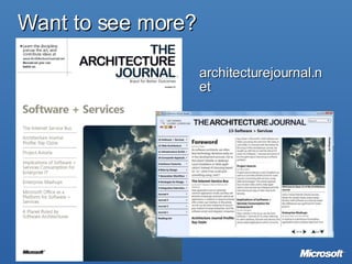 architecturejournal.net Want to see more? 