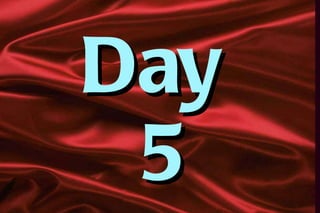 Day  5 