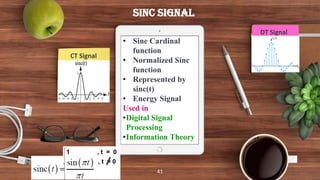 Normalize Sinc SS - Unit 1- Introduction of signals and standard signals | PDF