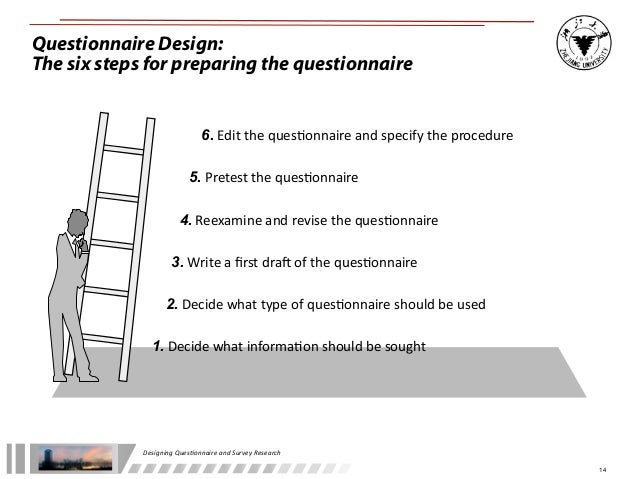 Designing Questionnaire and Survey Research (updated Jan 2011)
