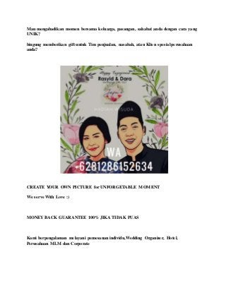 Jasa lukisan karikatur aceh barat