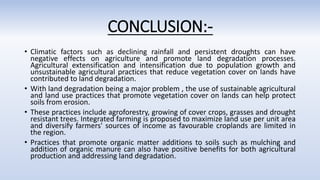 Extensification Desertification | PPTX