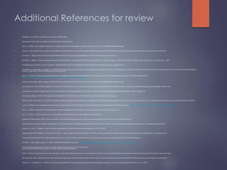 Additional References for review
 Aldridge, J. M. (2005). Correlation as causation (fMRI) letter.
 Brookings Institute. (2014). Problem solving through critical thinking.
 Brown, T. (2008, June). Design thinking. Harvard Business Review: The Magazine. Retrieved from http://hbr.org/2008/06/design-thinking/
 Budryk, Z. (2013). More than a major. Inside Higher Ed. Retrieved from http://www.insidehighered.com/news/2013/04/10/survey-finds-business-executives-arent-focused-majors-those-they-hire
 Burnette, C. (2005). What is design thinking? Retrieved from http://www.idesignthinking.com/01whyteach/01whyteach.html
 Burnette, C. (2009). A theory of design thinking. FAIA Prepared in response to the Torquay Conference on Design Thinking, Swinburne University of Technology, Melbourne, Australia, Nov 1, 2009.
 Changing Minds. (2012). Socratic questions. Retrieved from http://changingminds.org/ techniques/questioning/socratic_questions.htm
 Chartrand, J., Ishikawa H., & Flanigan, S. (2009). Critical thinking means business: Learn to apply and develop the NEW #1 workplace skill. Pearson Education, Retrieved from http://www.talentlens.com/en/ downloads/whitepapers/
Pearson_TalentLens_Critical_Thinking_Means_Business.pdf
 Dass, T. K. (1994, October). Educating tomorrow’s managers: The role of critical thinking. The International Journal of Organizational Analysis, 2, 333-360. Retrieved from
http://aux.zicklin.baruch.cuny.edu/tkdas/publications/das_ijoa94_criticalthinking.pdf
 Fast Company Staff. (2014). Design thinking: What is that? Retrieved from http://www.fastcompany.com/919258/design-thinking-what
 Foundation for Critical Thinking. (2007). To analyze critical thinking, we must analyze and question its elemental structures. Retrieved from http://www.criticalthinking.org/ctmodel/logic-model1.htm
 Foundation for Critical Thinking. (2013). Critical thinking: Where to begin. Retrieved from http://www.criticalthinking.org/pages/critical-thinking-where-to-begin/796
 Humphreys, Debra, (2013) . Employers More Interested in Critical Thinking and Problem Solving Than College Major,aacu.org.
 Jenkins, D. M., & Cutchens, A. B. (2011, Summer). Leading critically: A grounded theory of applied critical thinking in leadership studies, Journal of Leadership Education, 10, Retrieved from https://www.academ75ia.edu/1214625/
 Jones, M. (2005). New paradigm for executive education. Executive White Paper. International Institute of Management 9IIM. Retrieved from http://www.iim-edu.org/executiveeducationbestpracticeskasac/
 Karr, S. S. (2009, December). Critical thinking: A critical strategy for financial executives. Journal of Instructional Psychology, 26, 2.
 Lau, J., & Chan, J. (2014). Welcome to critical thinking web. Retrieved from http://philosophy.hku.hk/think/
 Marbles, the Brain Store. (2012). About the Brain, Critical Thinking. Retrieved from, http://www.marblesthebrainstore.com/about-critical-thinking/
 McGraw-Hill Companies. (2000). Reichenbach: An introduction to critical thinking. Retrieved from http://www.mhhe.com/socscience/philosophy/reichenbach/ m1_chap02studyguide.html
 Natale, S., & Ricci, F. (2006). Critical thinking in organizations. Team Performance Management, 12(7), 272-278.
 National Institutes of Health. (n.d.). The brain, lesson 1: What’s going on there? Retrieved from http://science.education.nih.gov/supplements/nih2/addiction/activities/lesson1_brainparts.htm)
 Purdue University Center for Student Achievement. (n.d.). Critical thinking. Retrieved from http://webs.purduecal.edu/csa/files/2012/05/Critical-Thinking.pdf
 Ratcliffe, J. (ed.). (2009, August 1). Steps in design thinking: Retrieved from https://dschool.stanford.edu/groups/k12/wiki/17cff/Design_Process_Steps.html
 Stanford Graduate School of Business. (2014). Design Thinking Boot Camp: From insights
to innovation. Retrieved from http://www.gsb.stanford.edu/exed/dtbc/
 Stotz, D. (2012). The future of executive education. Executive Education in the News. Retrieved from http://uniconexed.org/en/89-unicon-articles-category/in-the-news/170-future-of-education.html
 The Almanac. (2012, September 24). New Stanford courses stress critical thinking. Retrieved from http://www.almanacnews.com/news/2012/09/24/new-stanford-courses-stress-critical-thinking
 Welsh, M. A., & Dehler, G. E. (2013). Combining critical reflection and design thinking to develop integrative learners, Journal of Management Education, 37, 771-802
 