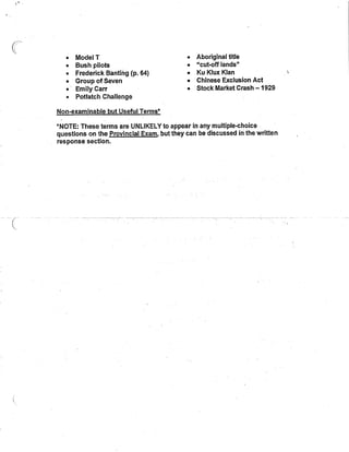 Ss 11 prov exam prep