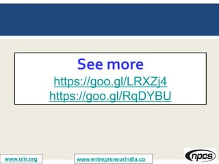 See more
https://goo.gl/LRXZj4
https://goo.gl/RqDYBU
www.entrepreneurindia.cowww.niir.org
 