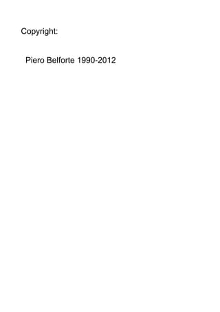 Copyright:


 Piero Belforte 1990-2012
 