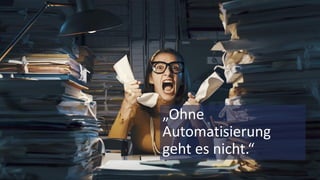 © 2018 Nagarro – All rights reserved 20
„Ohne
Automatisierung
geht es nicht.“
 