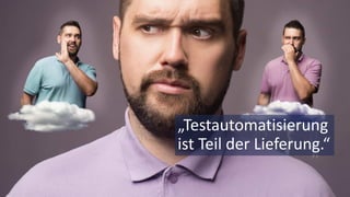 © 2018 Nagarro – All rights reserved 8
„Testautomatisierung
ist Teil der Lieferung.“
 