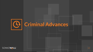 14
Criminal Advances
 