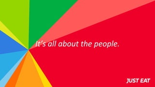 It’s all about the people.
 