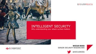 2/21/2020 70
WICUS ROSS
SENIOR SECURITY RESEARCHER
@WICUSROSS
INTELLIGENT SECURITY
Why understanding your attack surface matters
 