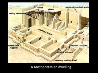 A Mesopotamian dwelling
 