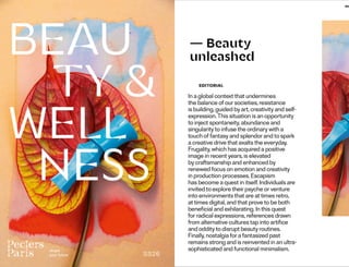 SS26 Beauty & Wellness Trends Book Peclers Paris