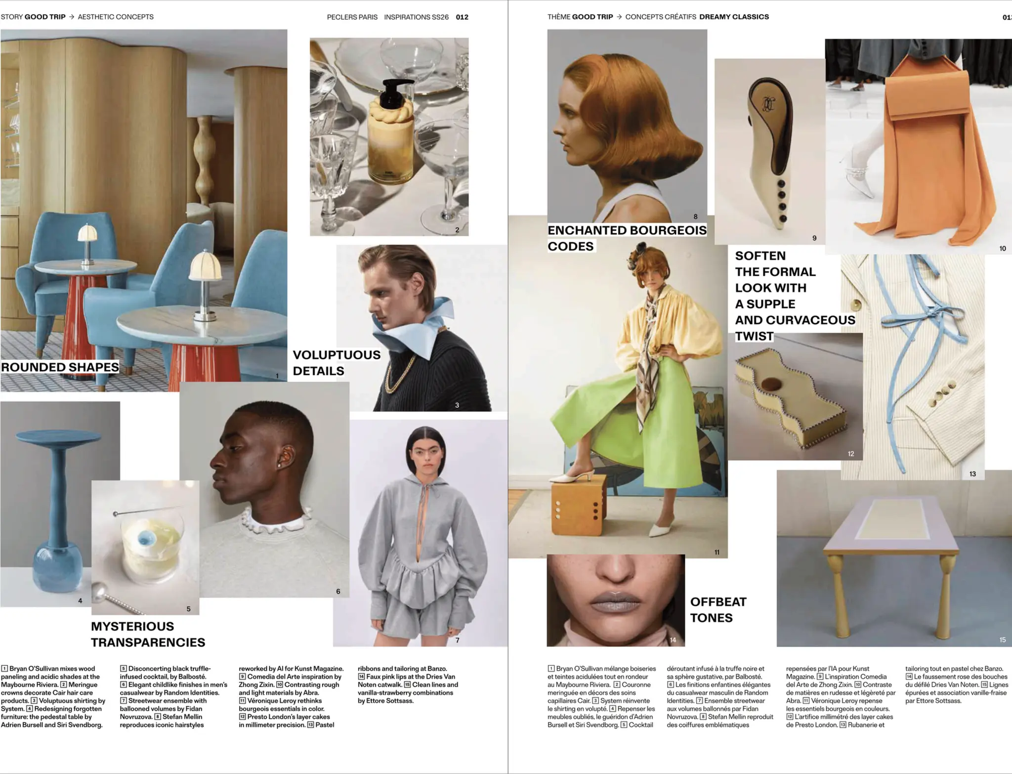 Spring Summer 2026 Inspirations trend book Peclers Paris PPT