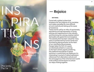 Spring Summer 2026 Inspirations trend book Peclers Paris