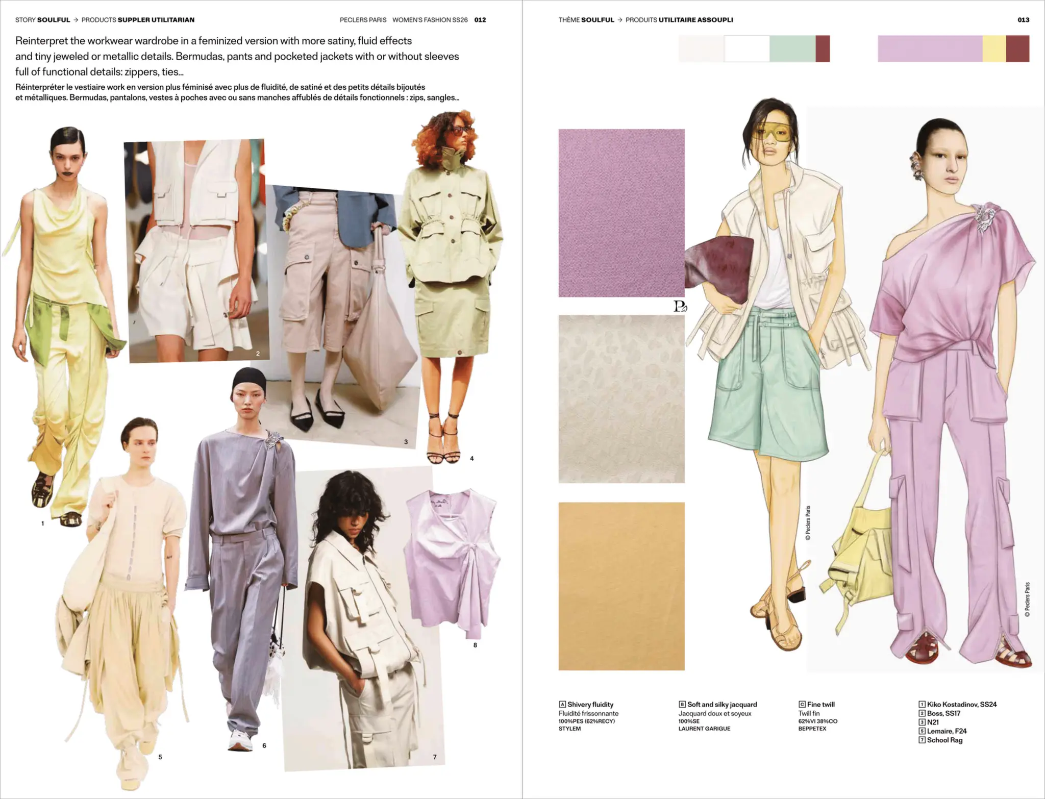 SS26 Women's Fashion Peclers Paris Trend Book | PPT