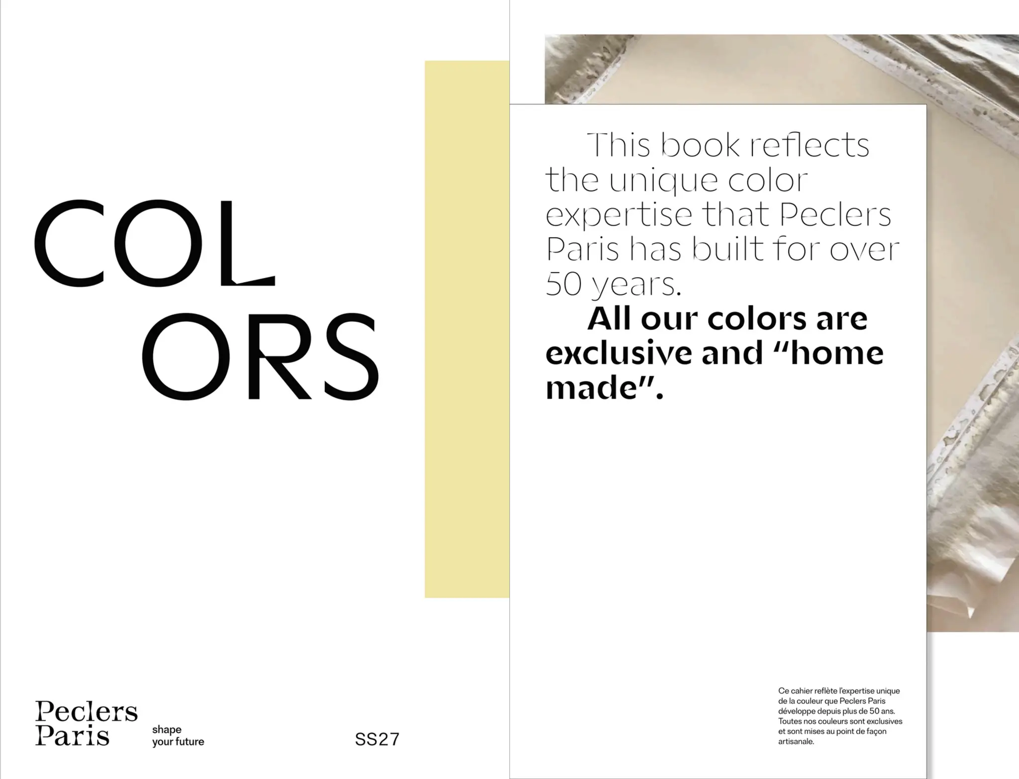 SS27 Colors Trend Book by Peclers Paris - Creative Agency