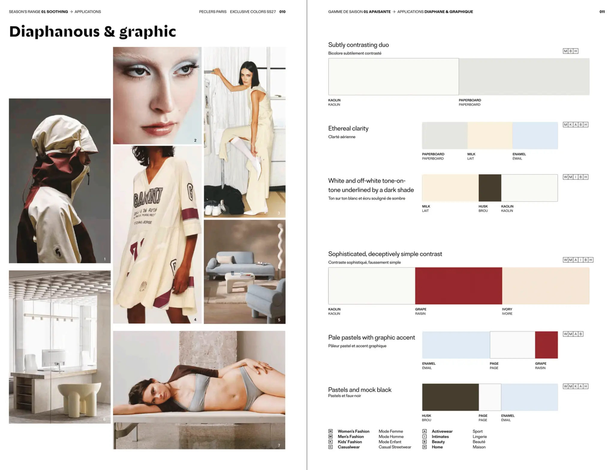 SS27 Colors Trend Book by Peclers Paris - Creative Agency