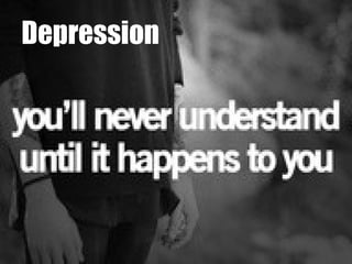 Depression

Take The First Step
To Beating Depression

 