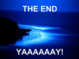 THE END YAAAAAAY! 