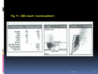 Fig. 11. CBC result ( normal patient )




                                         7/18/2011   53
 