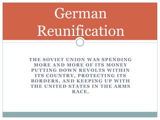 Ss6 h7b cold war and german reunification