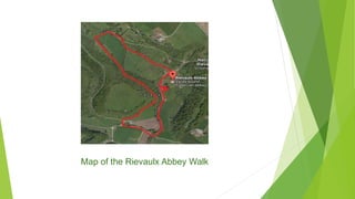 Map of the Rievaulx Abbey Walk
 