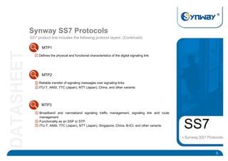 Map Ss7 Comprehensive Overview of SS7 Protocols and Synway's MAP-GSM/3G ...
