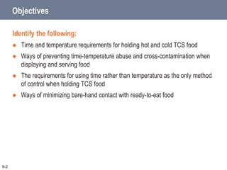 Time and Temperature Control (TCS) Food Guidelines