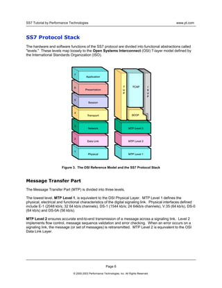 Ss7 tutorial | PDF