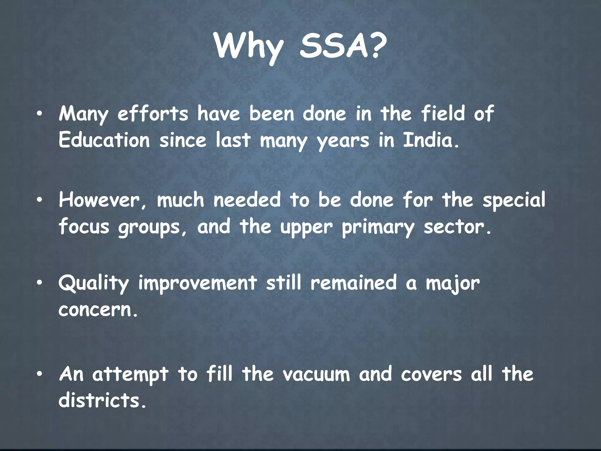 SARV SHIKSHA ABHIYAN ,2002 | PPTX