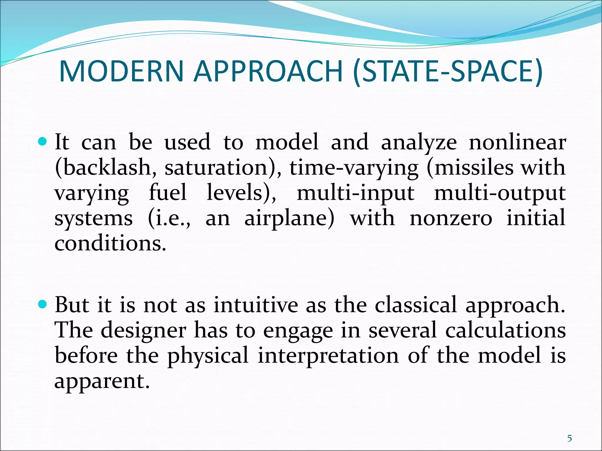 STate Space Analysis | PPT