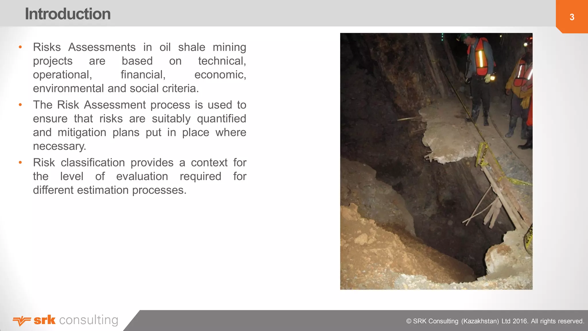 Risks Assessment Matrix and its importance in Oil Shale Mining Projects ...