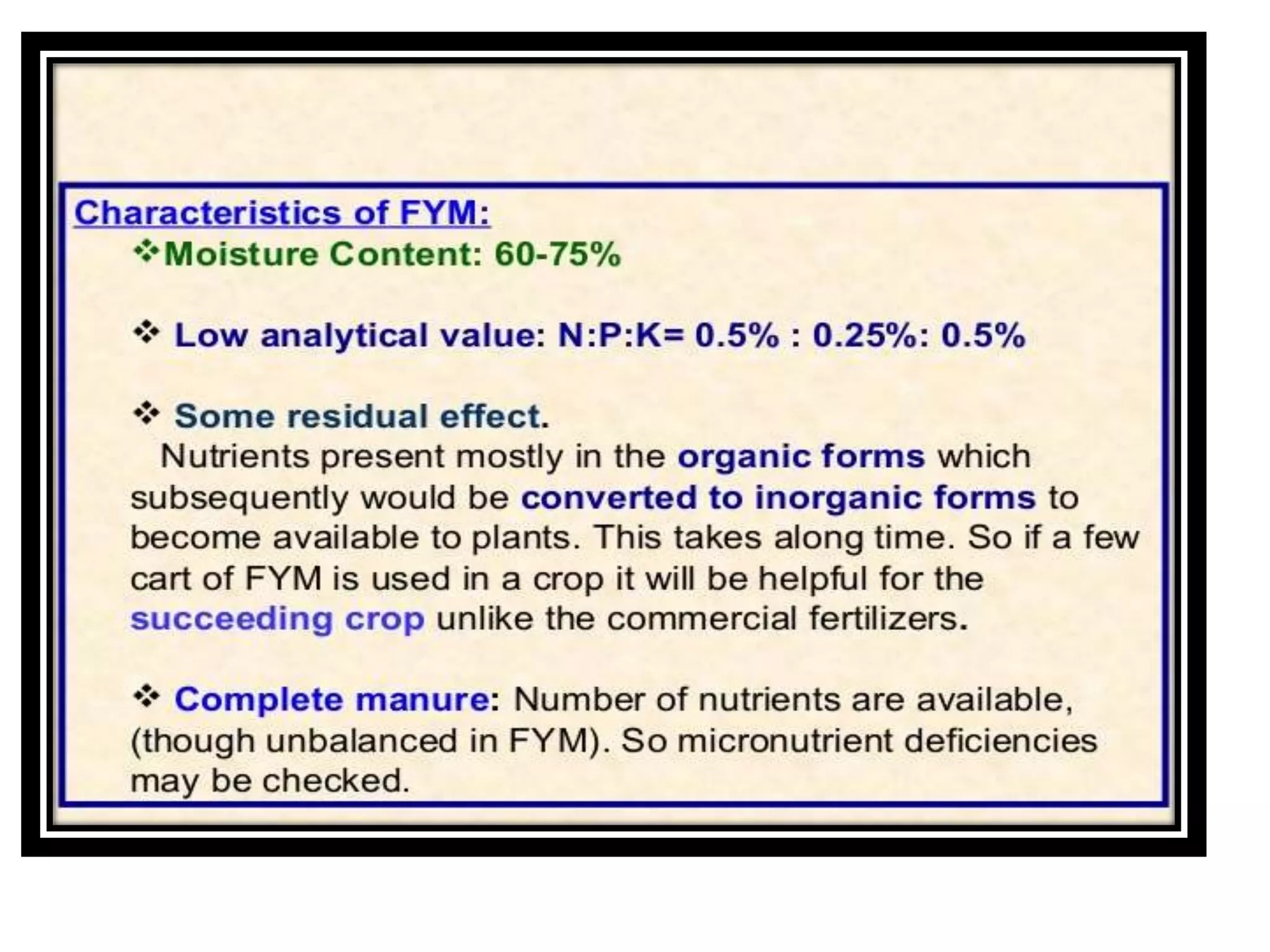 Ssac 353 lecture no. 7 9, classification of manures bulkey and concentrated, composting methods
