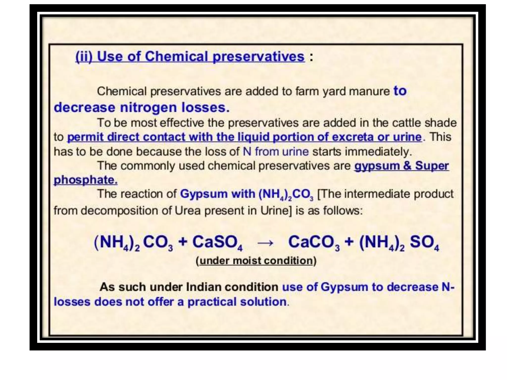 Ssac 353 lecture no. 7 9, classification of manures bulkey and concentrated, composting methods