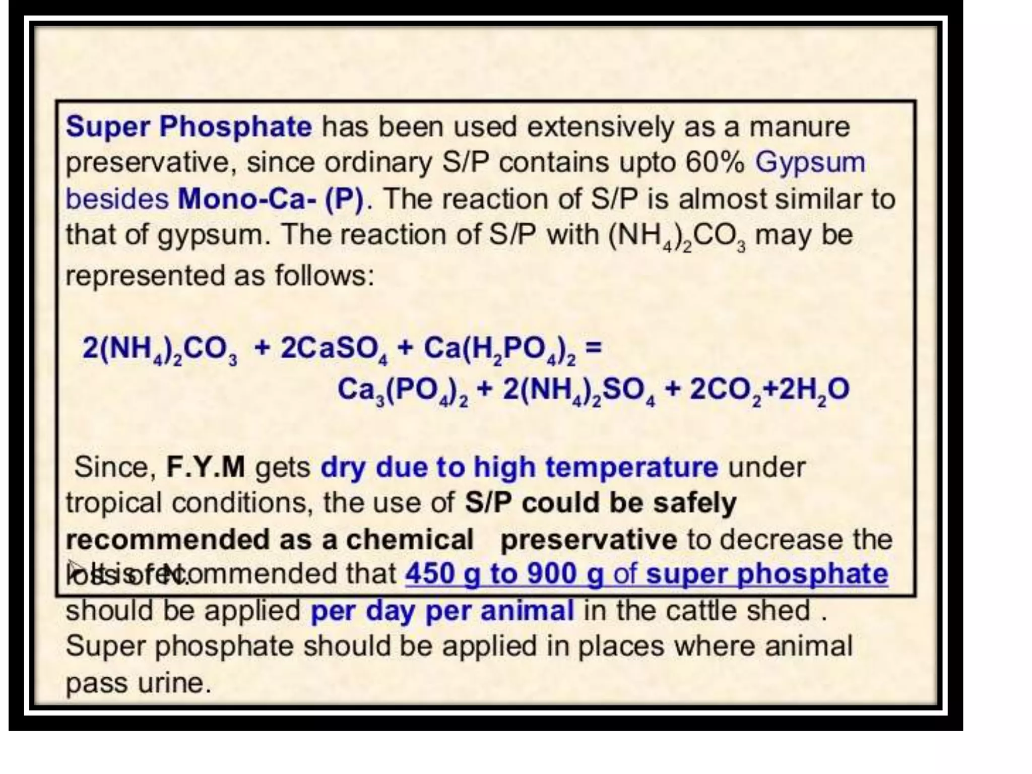 Ssac 353 lecture no. 7 9, classification of manures bulkey and concentrated, composting methods