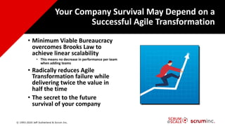 Why 47% of Agile Transformations Fail - Jeff Sutherland | PDF