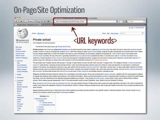 On-Page/Site Optimization


                     <URL keywords>
 
