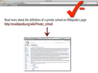 -
Read more about the definition of a private school on Wikipedia’s page:
http://en.wikipedia.org/wiki/Private_school
 